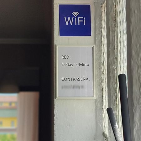 Ferienwohnung Piso Dos Playas Mino Exterior foto