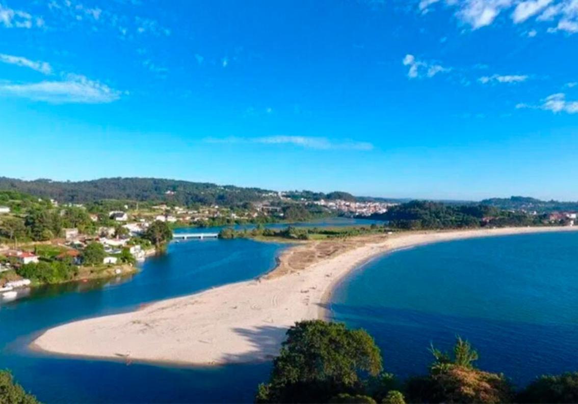 Ferienwohnung Piso Dos Playas Mino Exterior foto