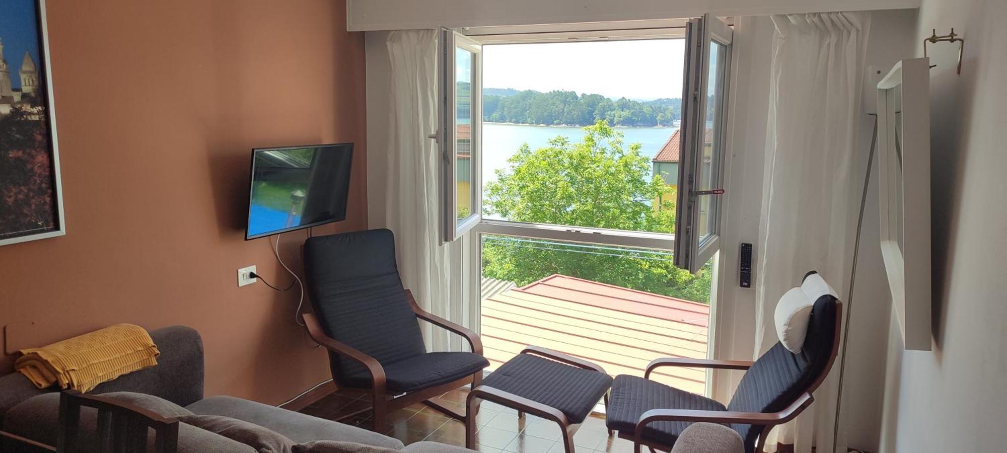Ferienwohnung Piso Dos Playas Mino Exterior foto