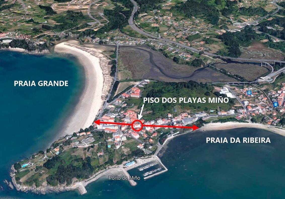 Ferienwohnung Piso Dos Playas Mino Exterior foto